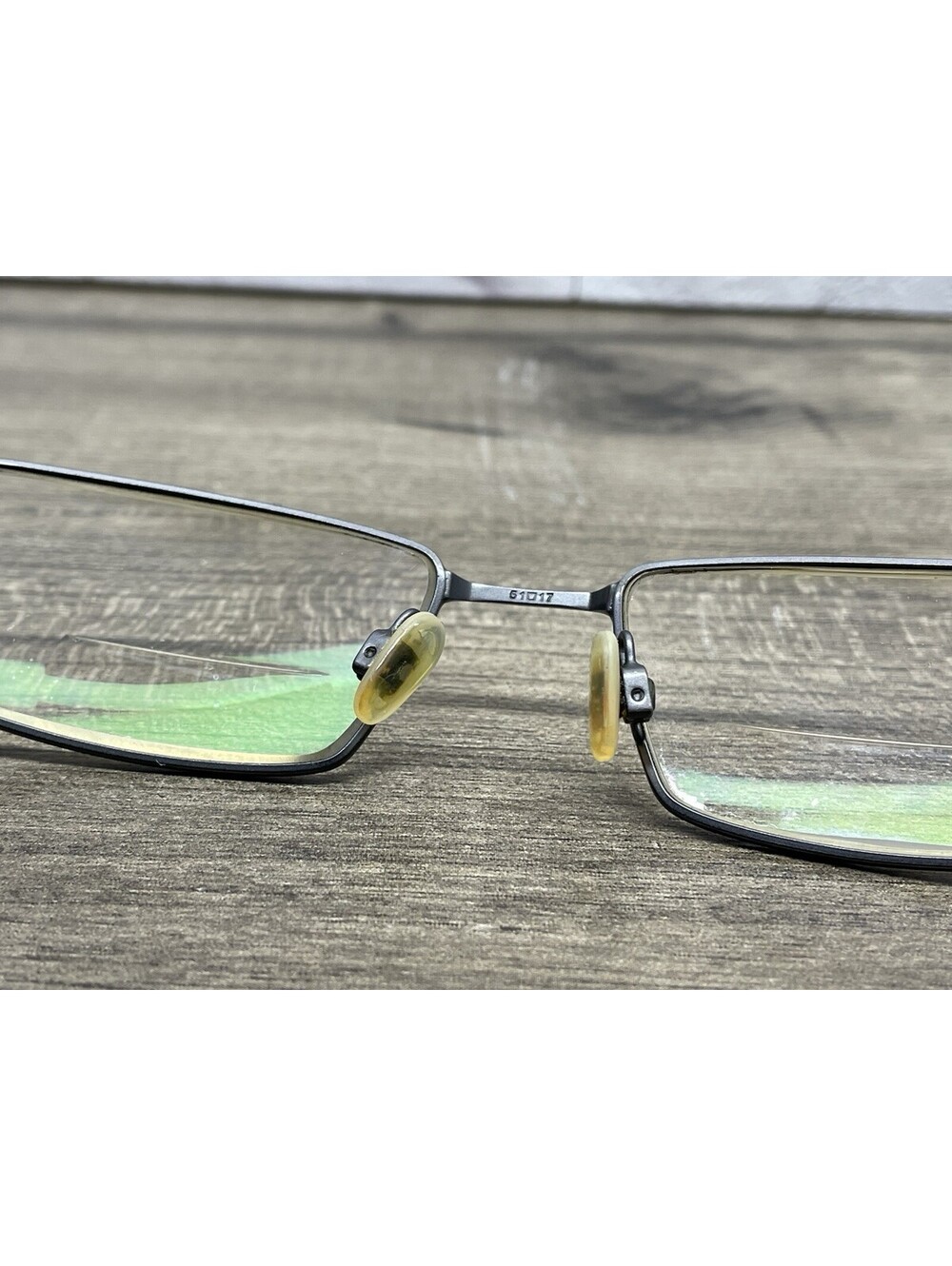 NIKE EYEWEAR 8065 013 GRAY BLACK 51[]17-145 EYEGLASSES FRAMES ONLY -SEE PHOTOS - Picture 7 of 15
